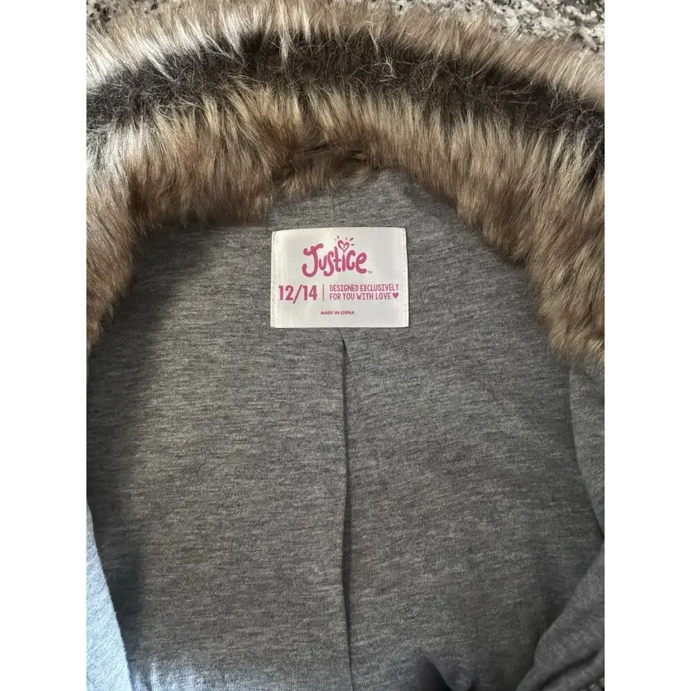 Justice girls faux
